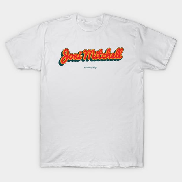 Joni Mitchell T-Shirt by PowelCastStudio